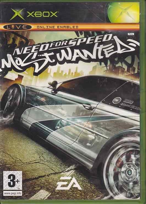 Need for Speed Most Wanted - XBOX (B Grade) (Genbrug)